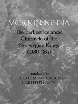 cover image of Morkinskinna